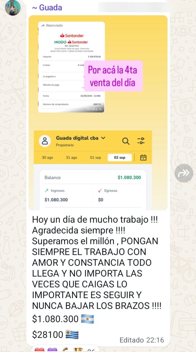Captura real de testimonio 6 en la comunidad ALIPRO